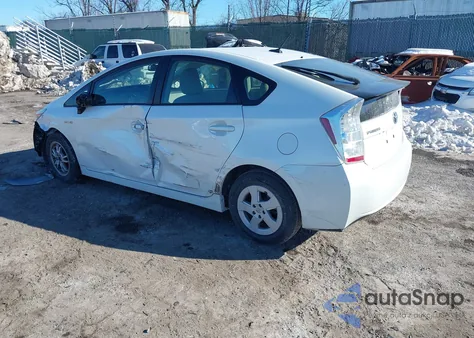 2011 Toyota Prius Three из США, поврежденный, VIN JTDKN3DU9B0322888